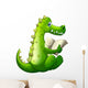 A Crocodile Reading 