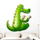 A Crocodile Reading 
