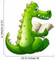 A Crocodile Reading 