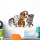 Cats and Dog Wall Decal