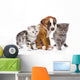 Cats and Dog Wall Decal