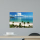 Beach Scene, Tropics, Pacific ocean Wall Mural