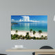 Beach Scene, Tropics, Pacific ocean Wall Mural
