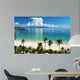 Beach Scene, Tropics, Pacific ocean Wall Mural