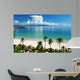 Beach Scene, Tropics, Pacific ocean Wall Mural