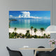 Beach Scene, Tropics, Pacific ocean Wall Mural