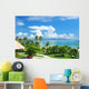 Beach Scene Tropics Pacific Ocean Wall Mural