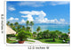 Beach Scene Tropics Pacific Ocean Wall Mural