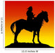 Native American Sunset Wall Mural
