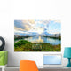Miami dock at sunset Wall Mural