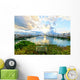 Miami dock at sunset Wall Mural