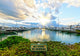 Miami dock at sunset Wall Mural