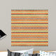 Seamless Geometric Triangle Wall Decal