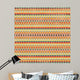 Seamless Geometric Triangle Wall Decal