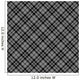 Black & white seamless tartan pattern 