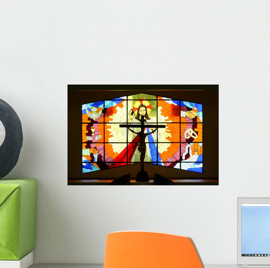 Church Stained Class Wall Mural
