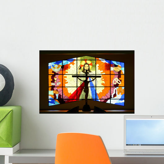 Church Stained Class Wall Mural