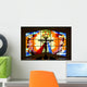 Church Stained Class Wall Mural