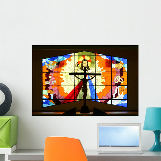 Church Stained Class Wall Mural
