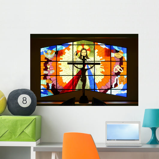 Church Stained Class Wall Mural