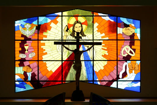 Church Stained Class Wall Mural