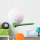 Tee and ball Wall Decal