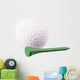 Tee and ball Wall Decal