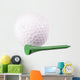 Tee and ball Wall Decal