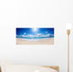 tropical beach and sea - landscape Wall Mural
