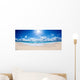 tropical beach and sea - landscape Wall Mural