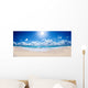 tropical beach and sea - landscape Wall Mural