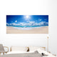 tropical beach and sea - landscape Wall Mural