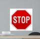 Stop Sign Wall Decal