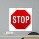 Stop Sign Wall Decal