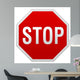 Stop Sign Wall Decal