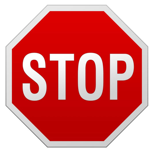 Stop Sign Wall Decal