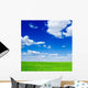 Field and Clouds Wall Decal Design 1
