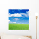 Green Field Wall Decal Design 1