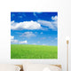 Green Field Wall Decal Design 1