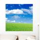 Green Field Wall Decal Design 1