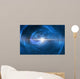 Time and space travel concept abstract background 