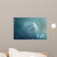 Abstract circular science fiction futuristic background Wall Mural