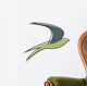 Flying swallow bird Wall Decal