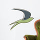 Flying swallow bird Wall Decal
