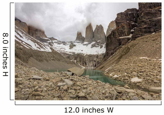 Torres del Paine towers - Chile Wall Mural