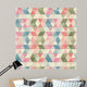 Seamless Triangle Pattern Vector Wall Decal