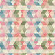 Seamless Triangle Pattern Vector Wall Decal