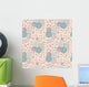 Seamless Floral Pattern Wall Decal Design 6