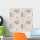 Seamless Floral Pattern Wall Decal Design 6