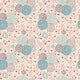 Seamless Floral Pattern Wall Decal Design 6